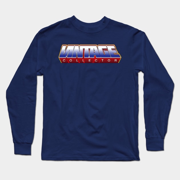 Vintage Collector - Masters of the Universe Long Sleeve T-Shirt by LeftCoast Graphics